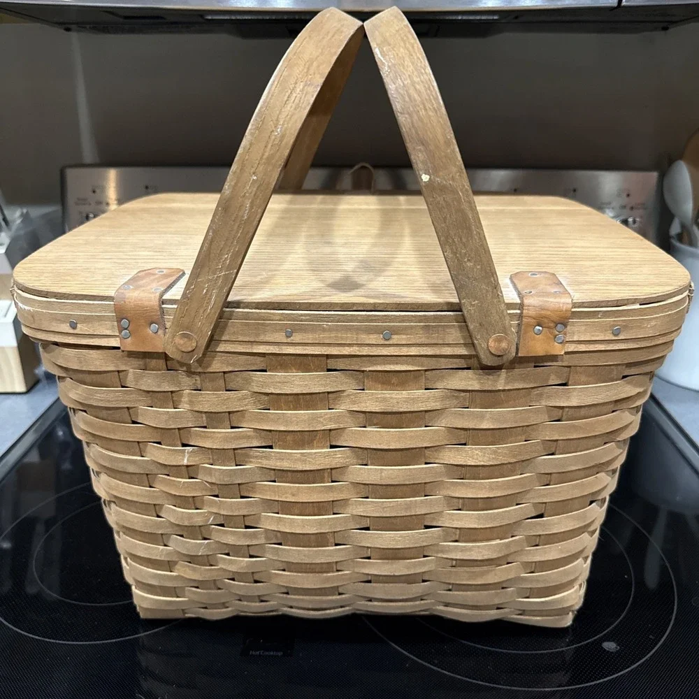 Vintage Longaberger‎ X Large Picnic Basket